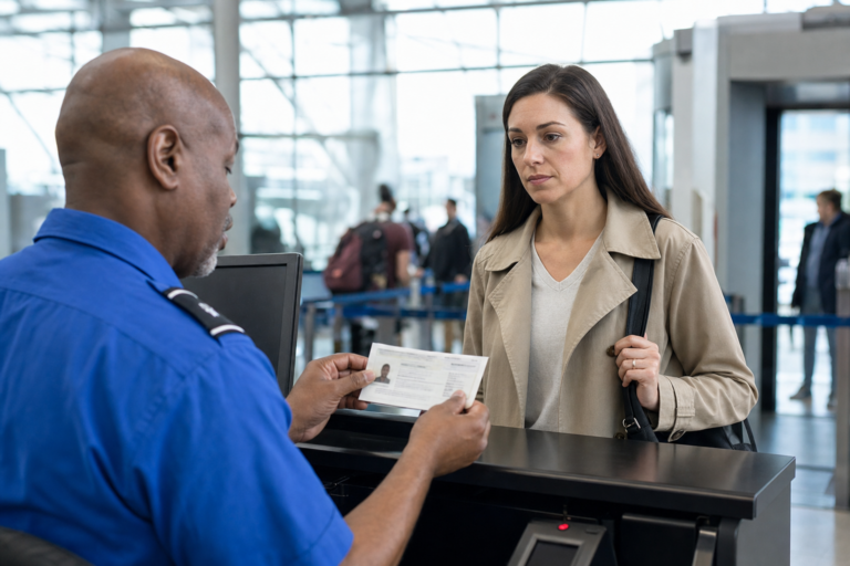 Can You Fly With a Temporary Paper License