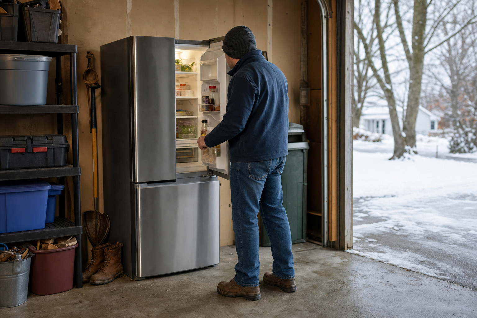 Can You Keep a Refrigerator in an Unheated