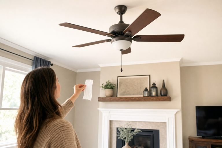 Ceiling Fan Direction in Winter and How