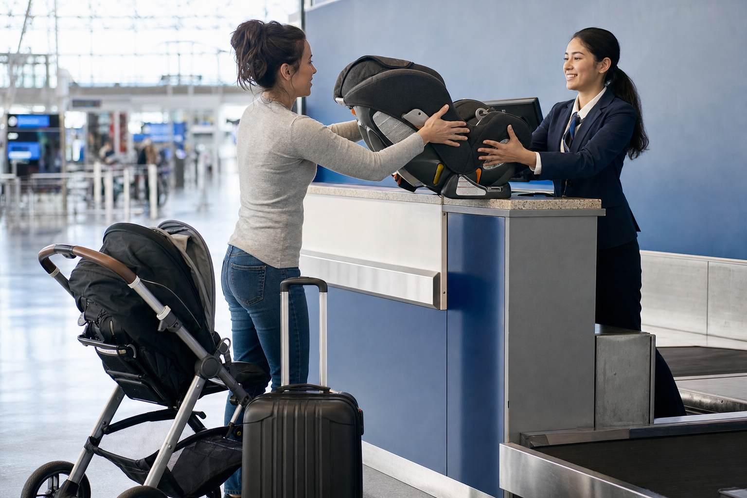 Do Car Seats Count as Checked Baggage on