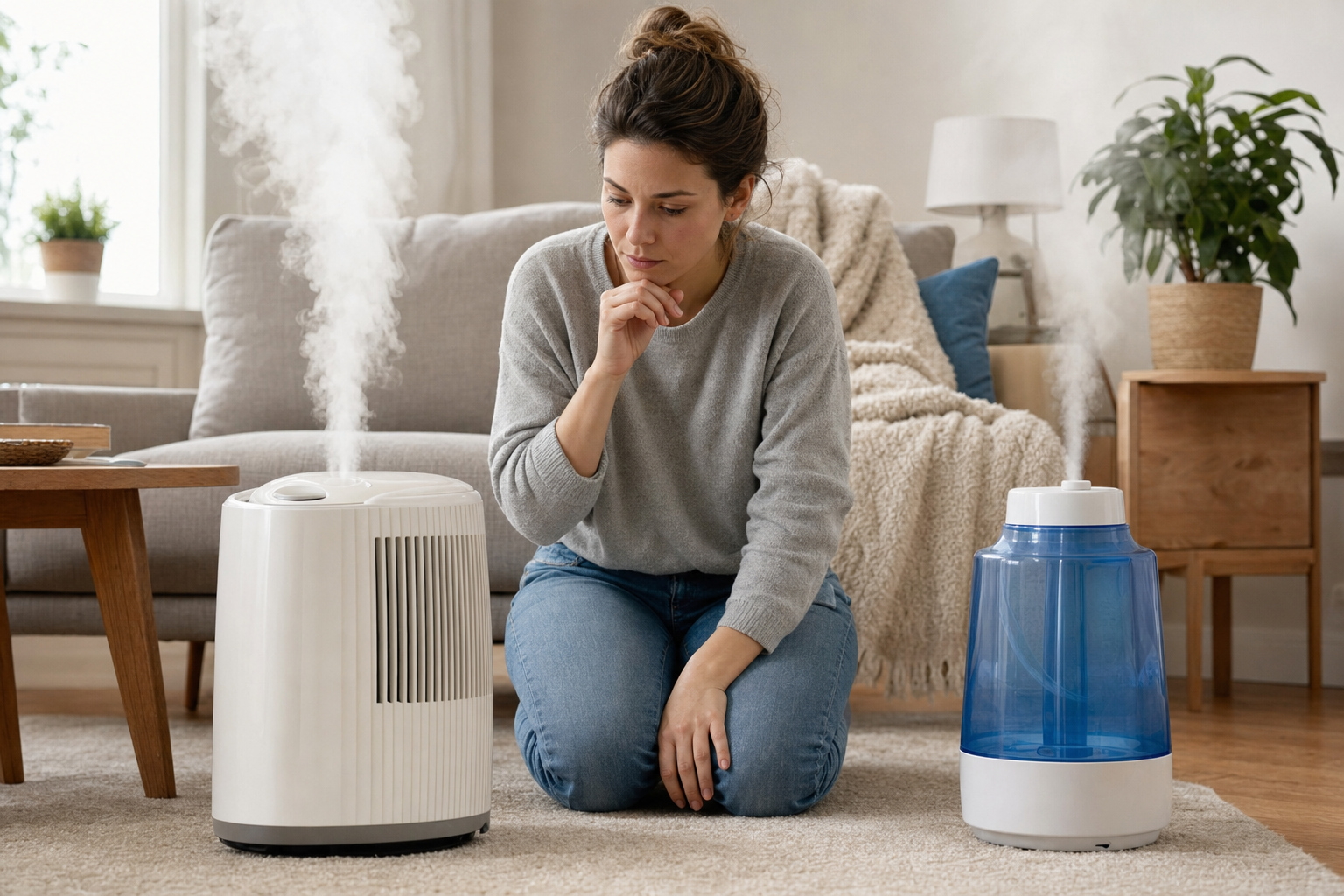 Evaporative or Ultrasonic Humidifier Which Is More Practical