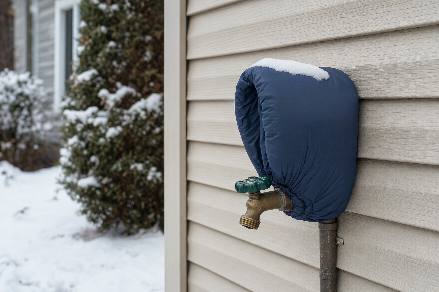 Do Outdoor Faucet Covers Work in Freezing Weather