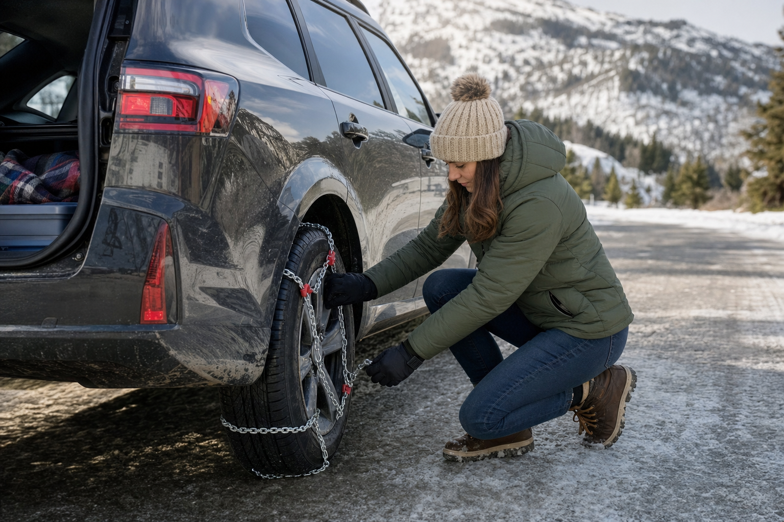 Do You Need Snow Chains With AWD in