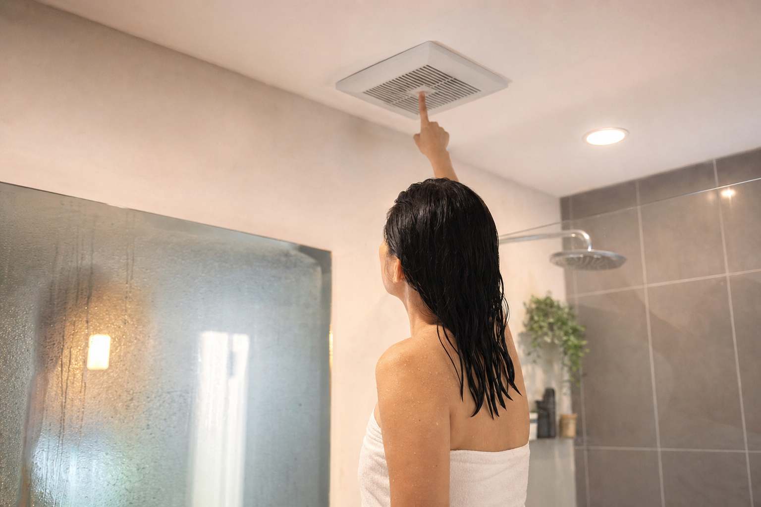 How Long to Run a Bathroom Fan After