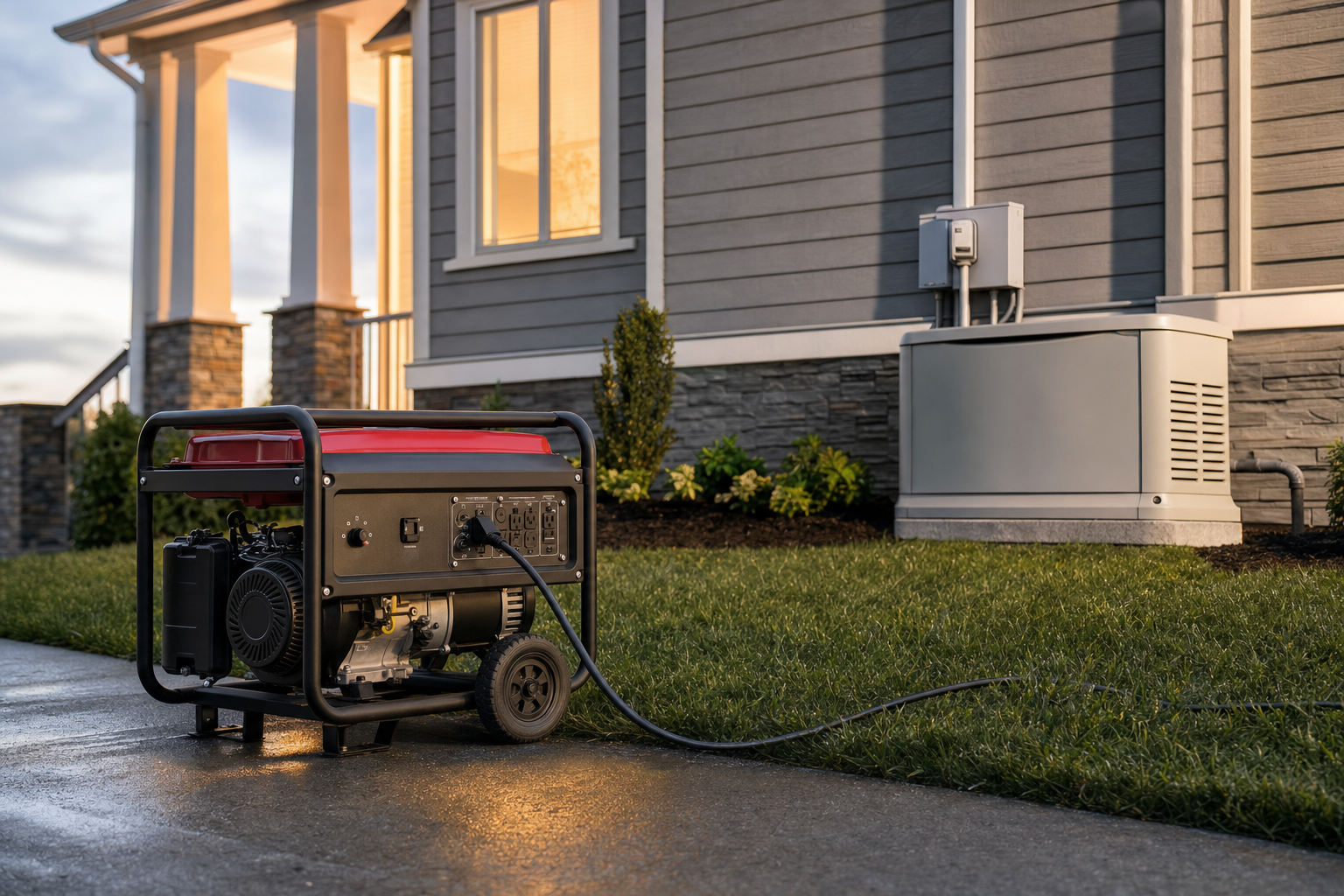 Portable Generator or Standby Generator for Your Home