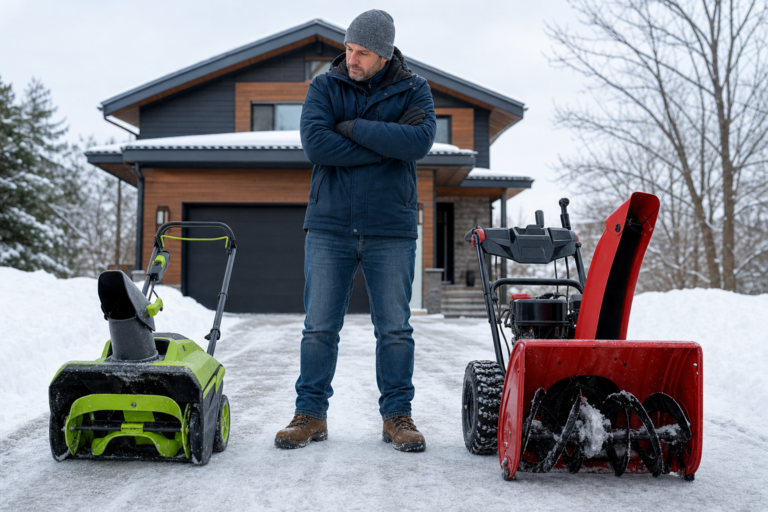 Should You Buy a Battery or Gas Snow