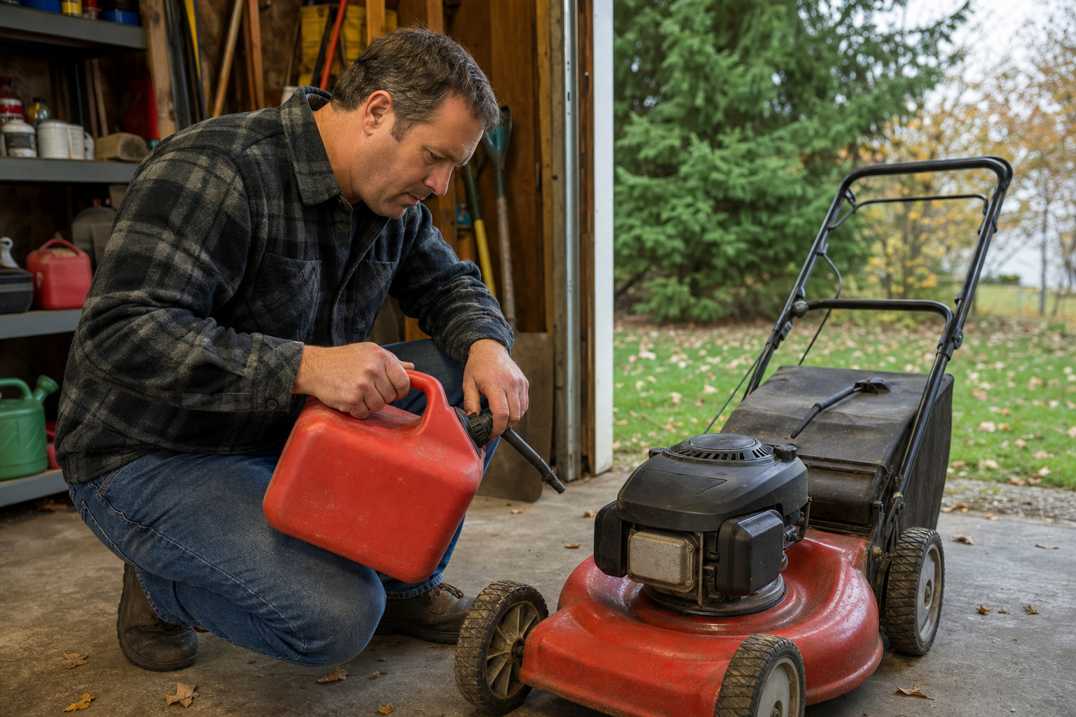 Should You Drain Lawn Mower Gas Before Winter