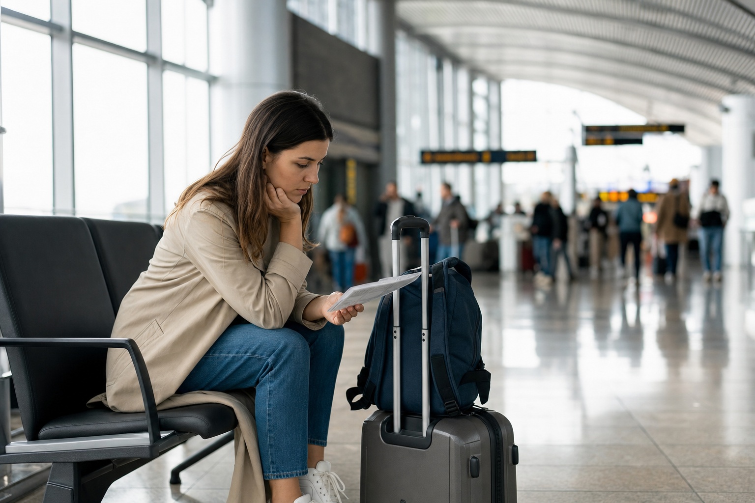 What Does Self Transfer Mean on a Flight