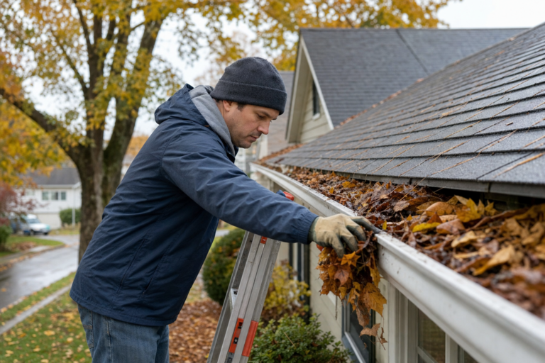 When to Clean Gutters After Fall Leaves Drop